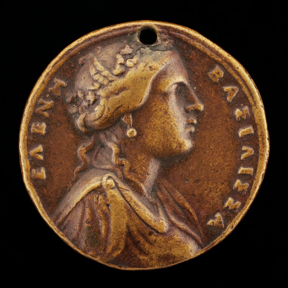 Helen of Troy [obverse]. Valerio Belli, 16th century, bronze