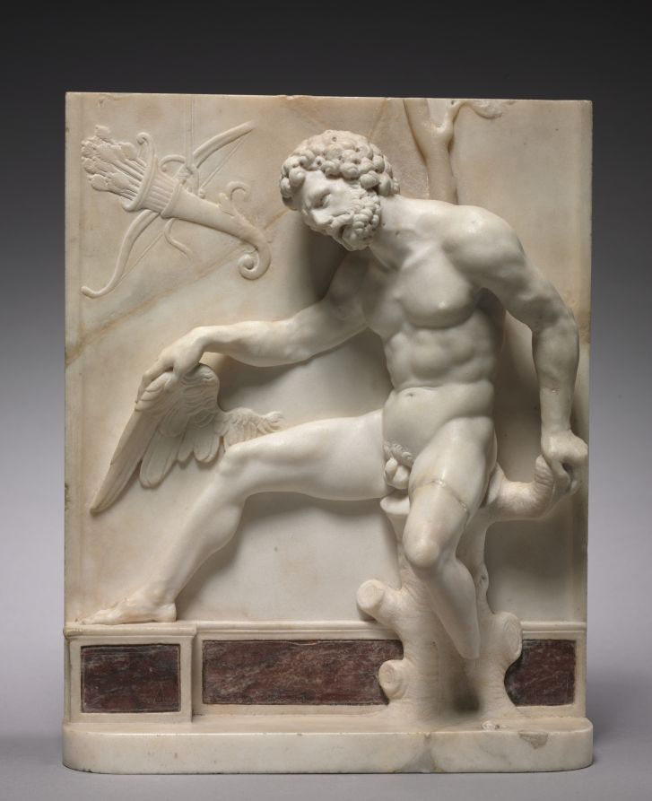 Philoctetes on the Island of Lemnos. Italy, c. 1510–1515, marble